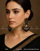 Mehrunisa Multicolor Chandbali Earrings | ZAROSH JEWEL